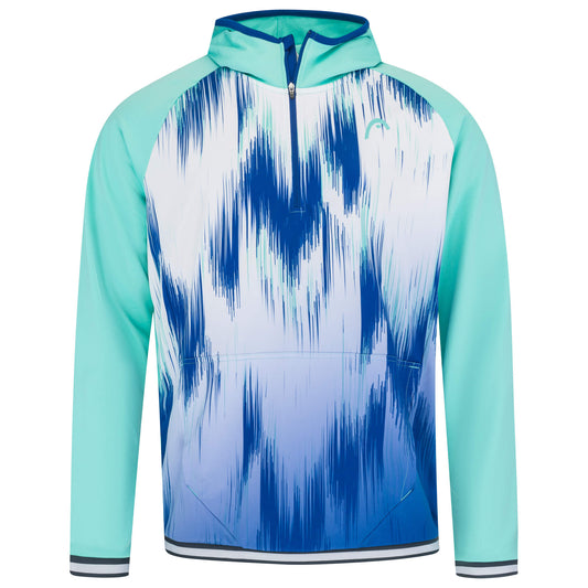 TOPSPIN HOODIE MEN BLAU