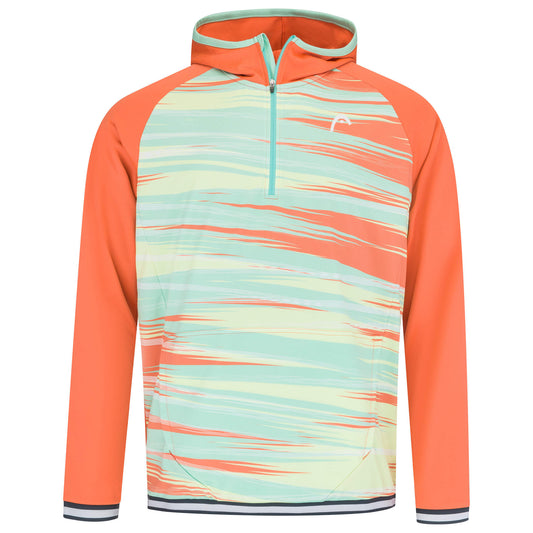 TOPSPIN HOODIE MEN ORANGE