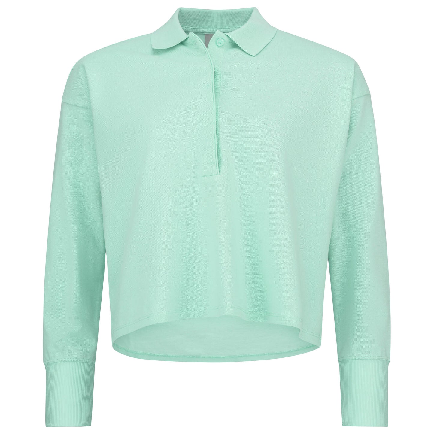 ATL BOXY POLO LS WOMEN